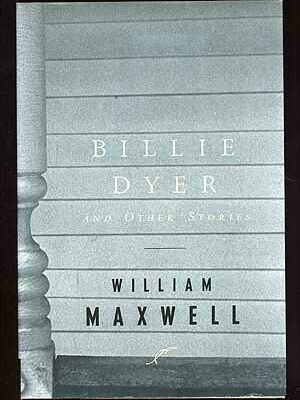 A book cover with the title of william maxwell.