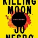 A yellow book cover with the title of killing moon.