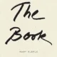 A book cover with the word " the book " written in cursive.