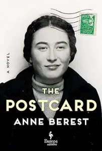 A book cover with an old photo of a woman.