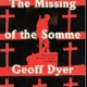 A book cover with crosses and the words " missing of the somme."