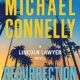 A book cover with palm trees and the title of michael connelly.