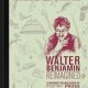 A book cover with an image of walter benjamin.