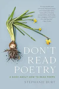 A book cover with a plant and some flowers