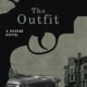 A black and white image of the cover of the book, the outfit.