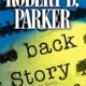 A book cover with the title of back story.