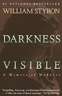 A book cover with the title of darkness visible.