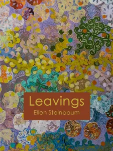 A close up of the cover of leavings